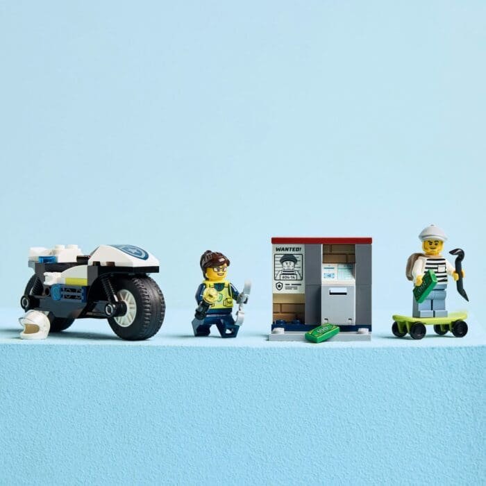 LEGO CITY URMARIRE CU MOTOCICLETA DE POLITIE 60455 - imagine 5