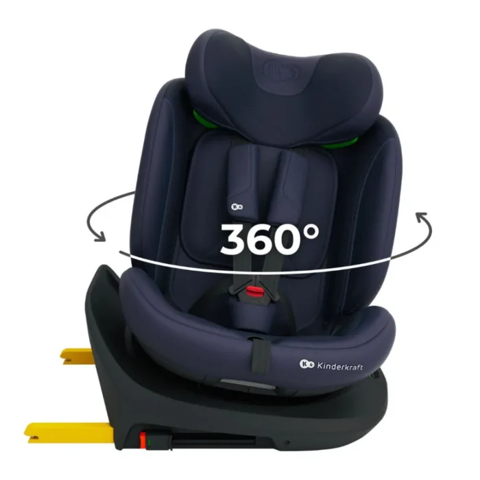 SCAUN AUTO KINDERKRAFT I-GROW 2 I-SIZE 40-150 CM, BLACK - imagine 9