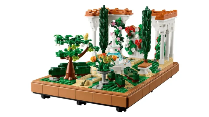 LEGO ICONS GRADINA CU FANTANA 10359 - imagine 14