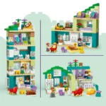 LEGO DUPLO CASA MODERNA DE FAMILIE 3 IN 1 CU FIGURINE 10470 - imagine 14
