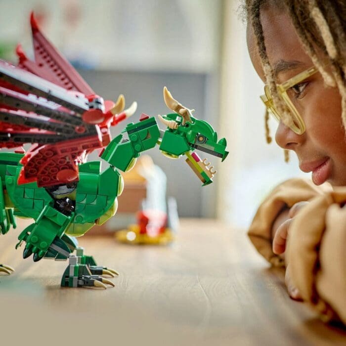 LEGO CREATOR DRAGON MEDIEVAL 31161 - imagine 5