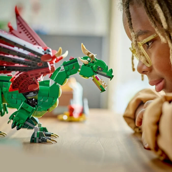 LEGO CREATOR DRAGON MEDIEVAL 31161 - imagine 14
