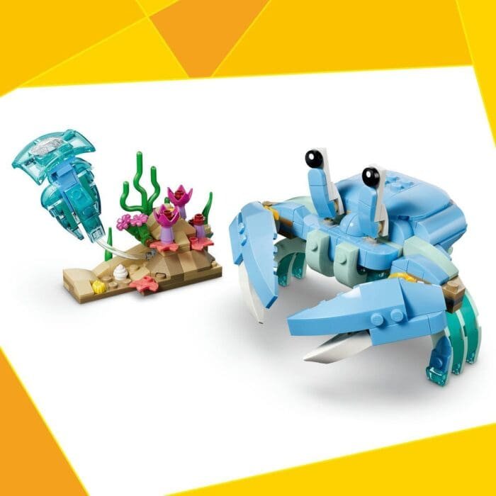 LEGO CREATOR ANIMALE MARINE DELFINI SUPERBI 31385 - imagine 6