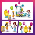 LEGO FRIENDS STAND CU INGHETATA SI BALOANE 42692 - imagine 14