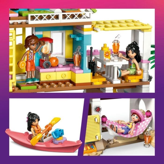 LEGO FRIENDS CASA PE PLAJA CU FOCI 42699 - imagine 6