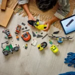 LEGO CITY AVION AUTOSPECIALA DE SERVICE SI AEROGLISOR IN VERSIUNI ADAPTATE 60505 - imagine 14