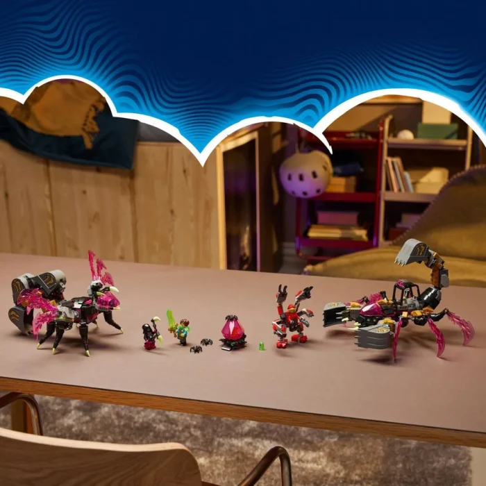 LEGO DREAMZZZ EXCAVATOR SCORPION DE COSMAR 71513 - imagine 14