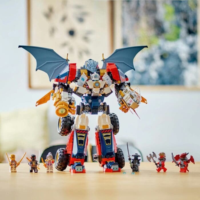LEGO NINJAGO ULTRAROBOTUL COMBINAT AL LUI ZANE 71834 - imagine 5