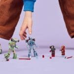 LEGO MARVEL IRON MAN SI WAR MACHINE VS DRONELE HAMMER 76320 - imagine 6