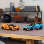 LEGO SPEED CHAMPIONS LAMBORGHINI REVUELTO SI HURACAN STO 77238 - imagine 6