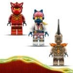 LEGO NINJAGO PACHET DE LUPTA CU ROBOTUL DRAGON AL LUI KAI 71851 - imagine 6