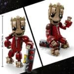 LEGO MARVEL GROOT IN UNIFORMA RAVAGER 76341 - imagine 6