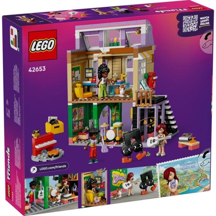 LEGO FRIENDS MAGAZIN DE MUZICA SI APARTAMENT 42653 - imagine 6