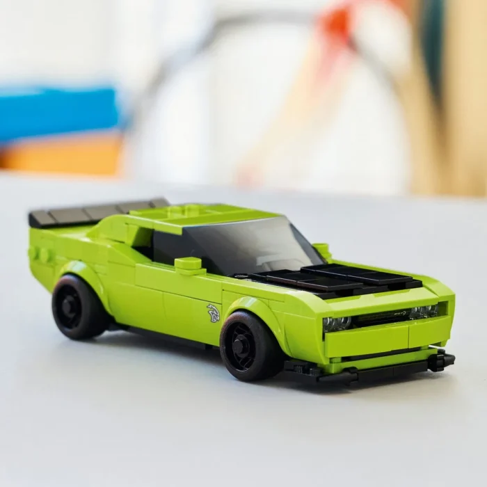 LEGO SPEED CHAMPIONS MASINA SPORT DODGE CHALLENGER SRT HELLCAT 77237 - imagine 14