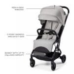 CARUCIOR SPORT KINDERKRAFT INDY3, URBAN GREY - imagine 4