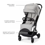 CARUCIOR SPORT KINDERKRAFT INDY3, URBAN GREY - imagine 9