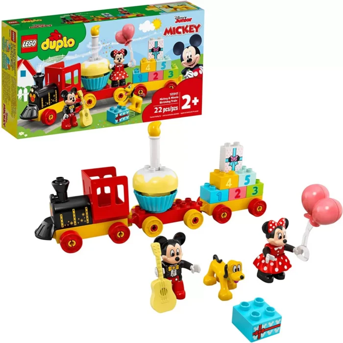 LEGO DUPLO  TRENUL ZILEI ANIVERSARE MICKEY SI MINNIE 10941 - imagine 13