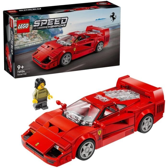 LEGO SPEED CHAMPIONS SUPERMASINA FERRARI F40 76934 - imagine 6