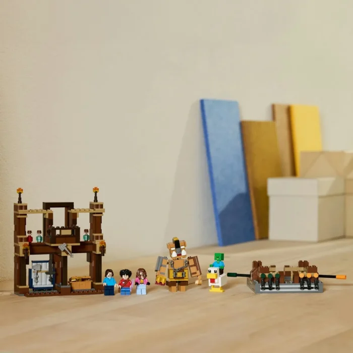 LEGO MINECRAFT RING DE LUPTA LA CONACUL DIN PADURE 21272 - imagine 15