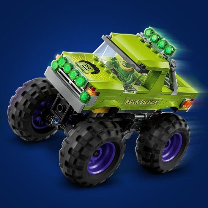 LEGO SUPER HEROES HULK IN VEHICUL DE TEREN CONTRA LUI THANOS 76312 - imagine 7