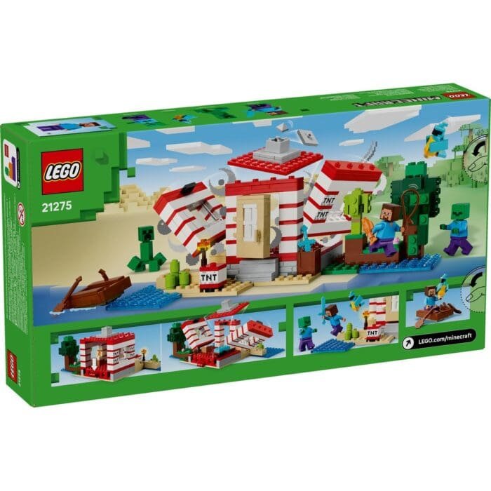 LEGO MINECRAFT CASA TNT DIN JUNGLA 21275 - imagine 6
