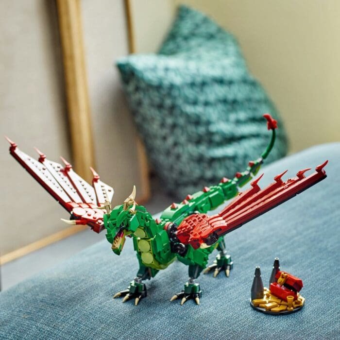 LEGO CREATOR DRAGON MEDIEVAL 31161 - imagine 6