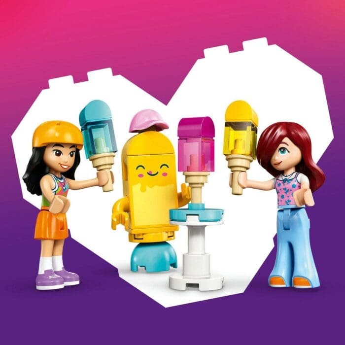 LEGO FRIENDS STAND CU INGHETATA SI BALOANE 42692 - imagine 7