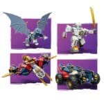 LEGO NINJAGO ULTRAROBOTUL COMBINAT AL LUI ZANE 71834 - imagine 6