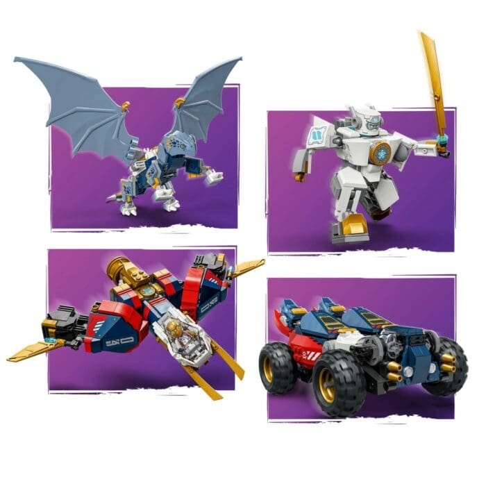 LEGO NINJAGO ULTRAROBOTUL COMBINAT AL LUI ZANE 71834 - imagine 6