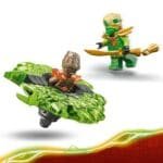 LEGO NINJAGO LLOYD VS SPINNERUL MONSTRU DE PAMANT 71850 - imagine 6