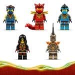 LEGO NINJAGO MASINA TRANSFORMABILA A LUI JAY 71856 - imagine 7