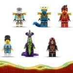 LEGO NINJAGO LUPTA LA CASA DIN COPAC CU VEHICULE NINJA 71857 - imagine 7