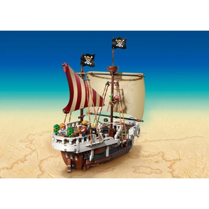 LEGO ONE PIECE CORABIA DE PIRATI FASNEATA MERRY 75639 - imagine 15