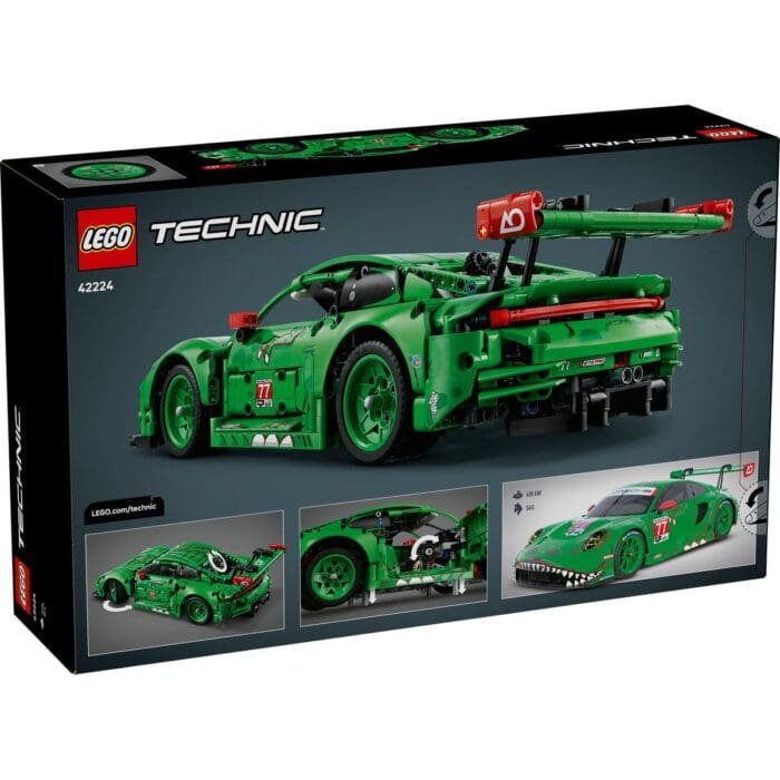 LEGO TECHNIC MASINA PORSCHE 911 GT3 R REXY AO RACING 42224 - imagine 7