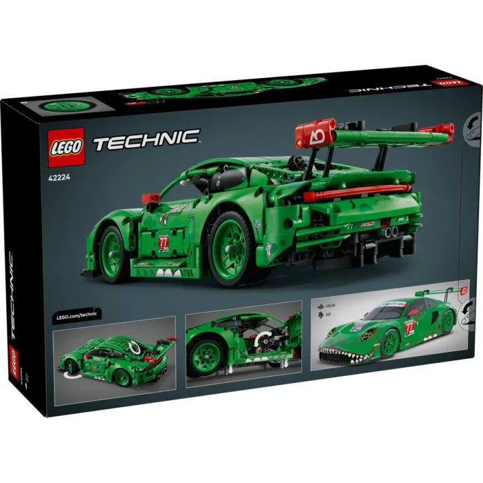 LEGO TECHNIC MASINA PORSCHE 911 GT3 R REXY AO RACING 42224 - imagine 15
