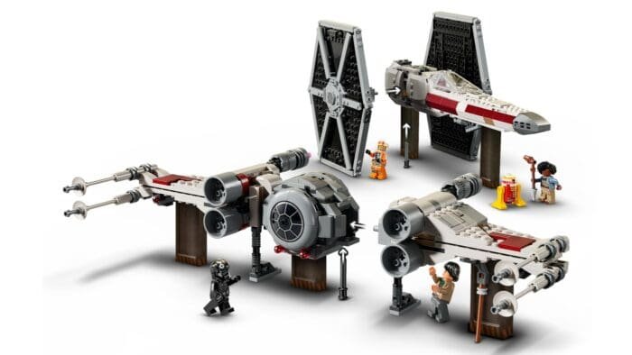 LEGO STAR WARS HIBRID TIE FIGHTER SI X-WING 75393 - imagine 7