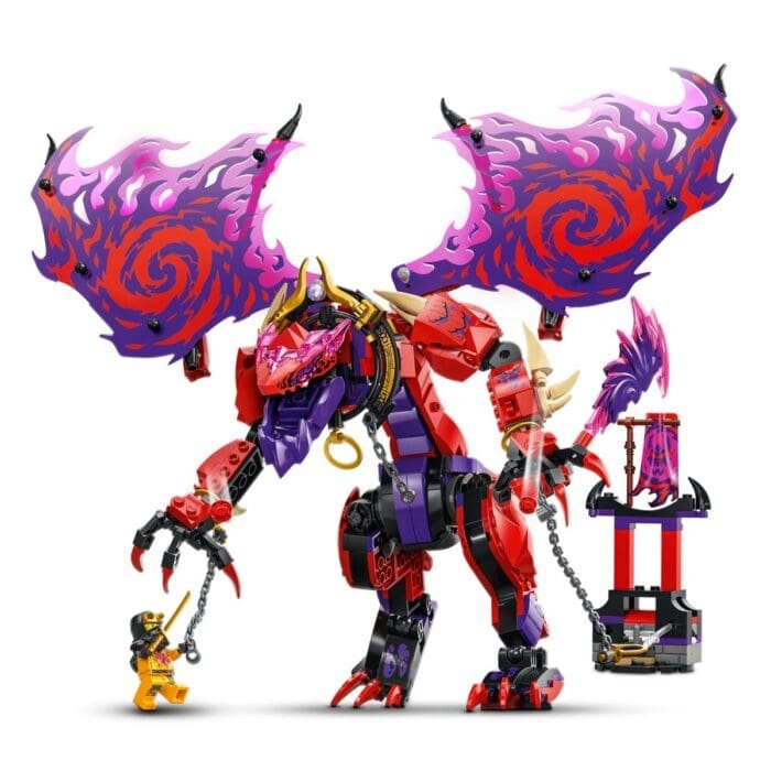 LEGO NINJAGO DRAGONUL HAOSULUI THUNDERFANG 71832 - imagine 7