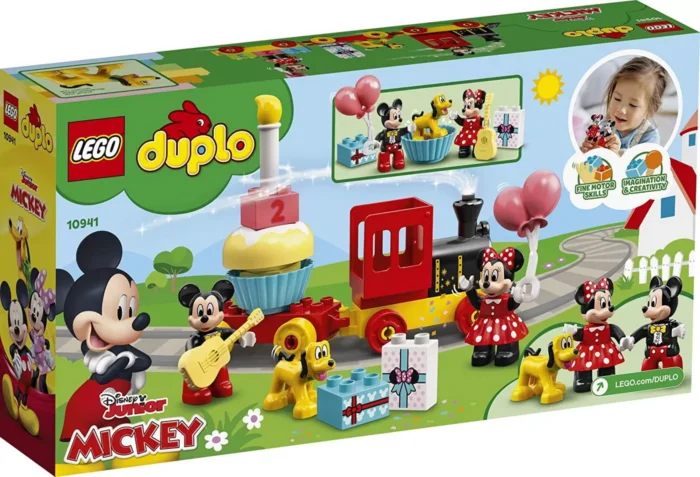 LEGO DUPLO  TRENUL ZILEI ANIVERSARE MICKEY SI MINNIE 10941 - imagine 14