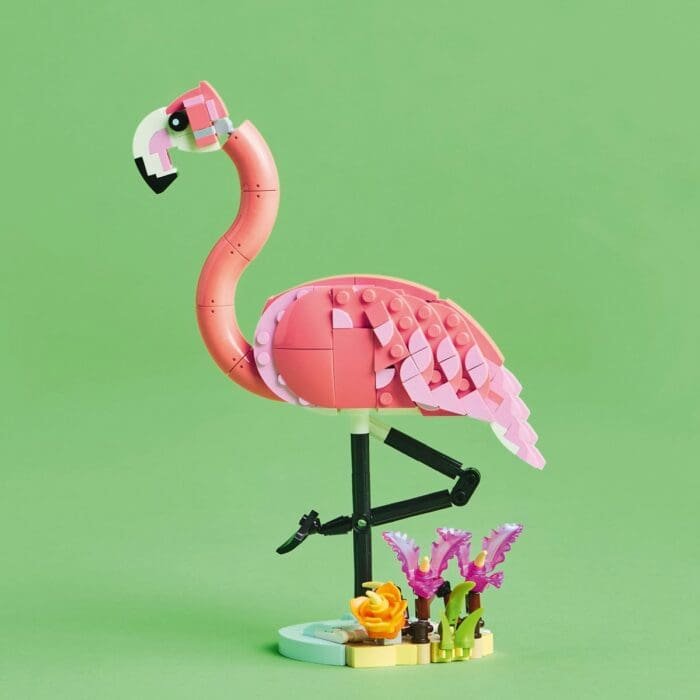 LEGO CREATOR ANIMALE SALBATICE FLAMINGO ROZ 31170 - imagine 7