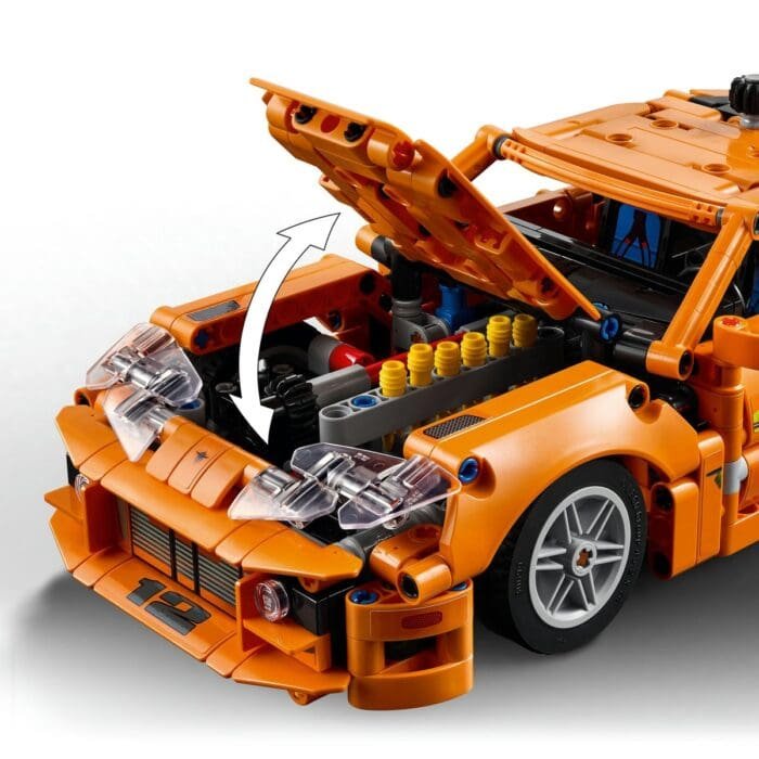 LEGO TECHNIC FAST AND FURIOUS TOYOTA SUPRA MK4 42204 - imagine 7