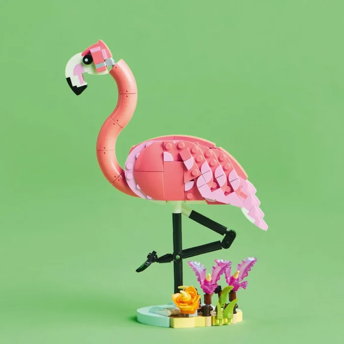 LEGO CREATOR ANIMALE SALBATICE FLAMINGO ROZ 31170 - imagine 16