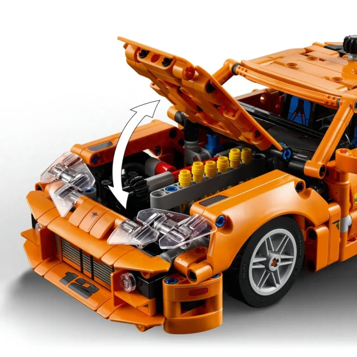 LEGO TECHNIC FAST AND FURIOUS TOYOTA SUPRA MK4 42204 - imagine 16