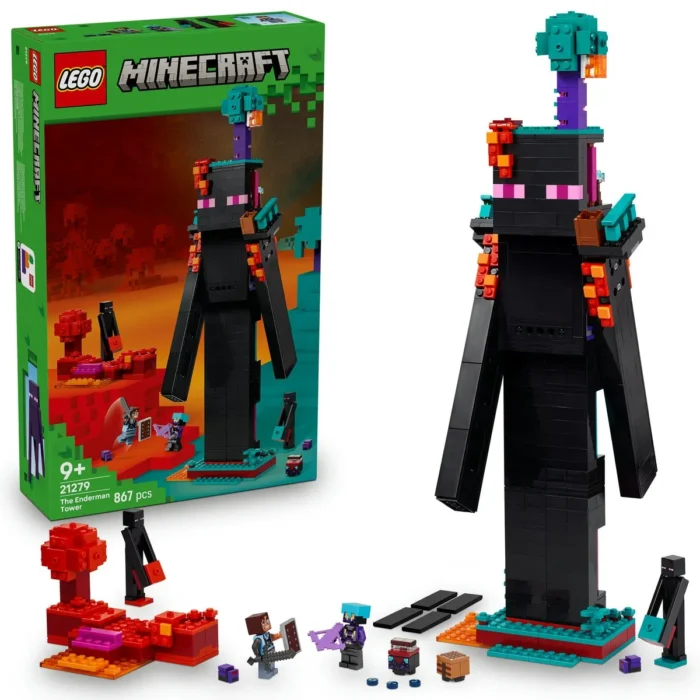 LEGO MINECRAFT TURNUL ENDERMAN 21279 - imagine 14