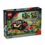 LEGO JURASSIC WORLD RENASTEREA EVADARE OFF-ROAD DIN CALEA UNUI VELOCIRAPTOR 76972 - imagine 7
