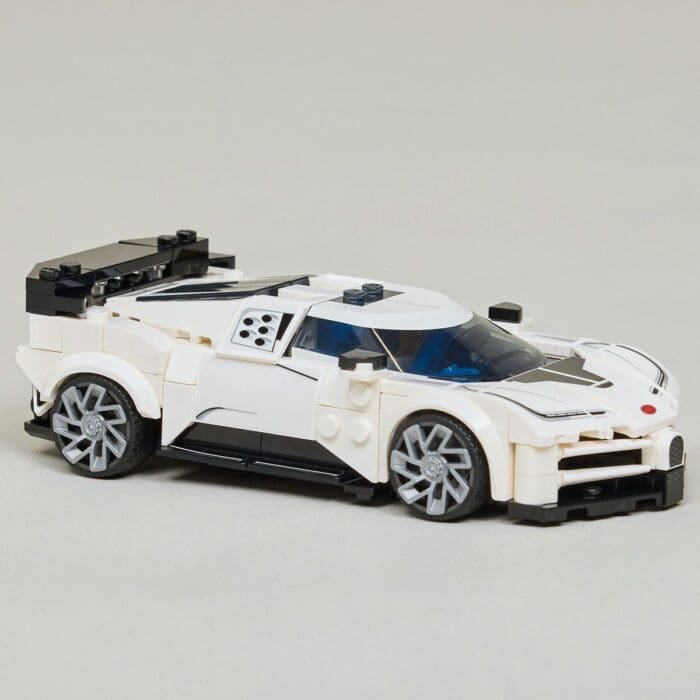 LEGO SPEED CHAMPIONS HIPERMASINA SPORT BUGATTI CENTODIECI 77240 - imagine 7