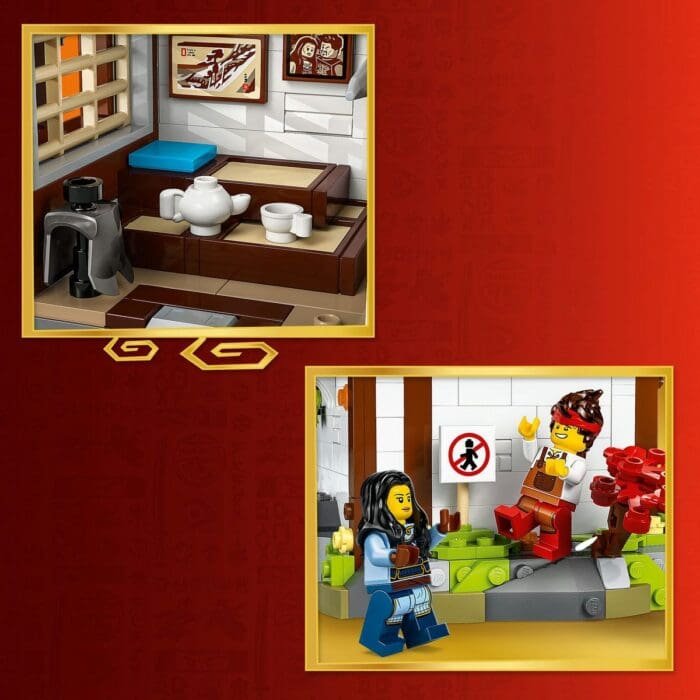 LEGI NINJAGO FIERARUL PATRU ARME LA A 15 A ANIVERSARE 71858 - imagine 7