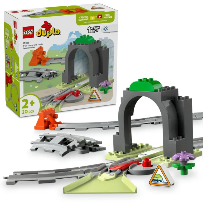 LEGO DUPLO SET DE EXTINDERE TUNEL CU SINE DE CALE FERATA 10425 - imagine 16