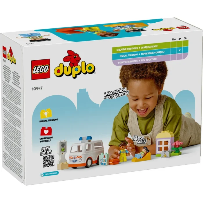 LEGO DUPLO AMBULANTA SI SOFER 10447 - imagine 15