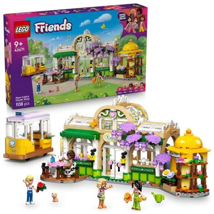 LEGO FRIENDS CAFENEA CU MULTE PLANTE SI FLORARIE 42671 - imagine 7