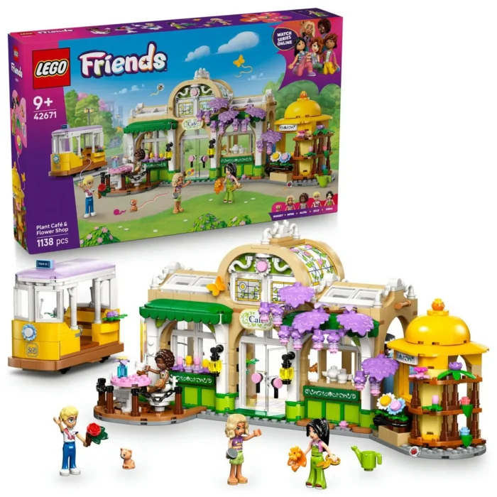 LEGO FRIENDS CAFENEA CU MULTE PLANTE SI FLORARIE 42671 - imagine 14